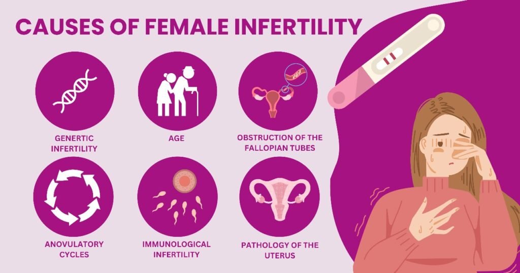 signs and symptoms of infertility